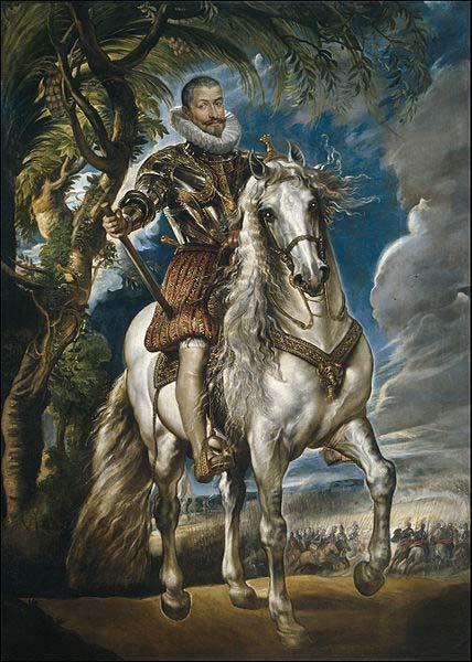 Peter Paul Rubens Equestrian Portrait of the Duke of Lerma oil painting picture